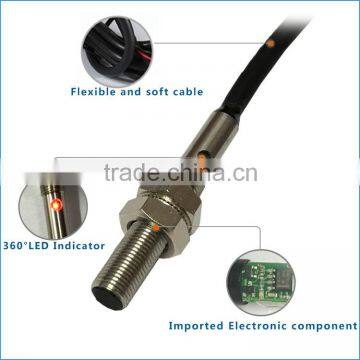 Dia 5mm Small Round Shield Inductive Proximity Switch With CE photo-2