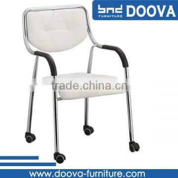 Cheap pvc leather office chair with metal frame