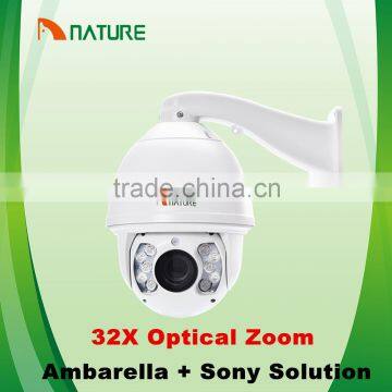 H.264 2 Megapixel PTZ Camera, 32X Zoom IR High Speed Dome Camera