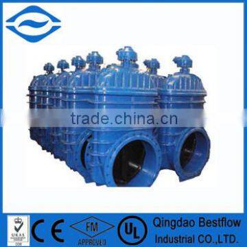 DIN 3202 F4 RESILIENT SEAT GATE VALVE