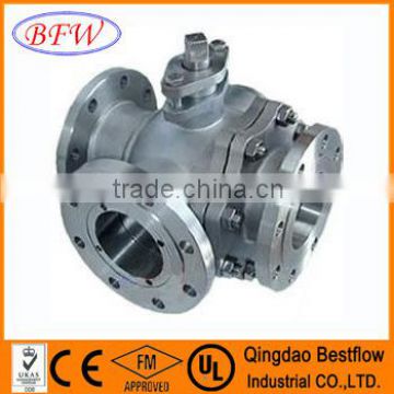 Nitric Acid DN15-DN150 Manual Cast Iron Ball Valve With Wear-resising