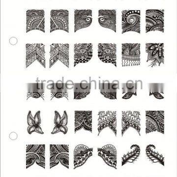 Stainless Steel Nail Art Stamping Plates