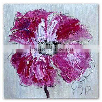 Wall Decoration Products of Handmade Modern Flower Oil Painting photo-4