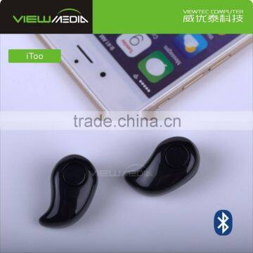 Ultra portable Bluetooth earphone mini wireless Bluetooth earphone iToo