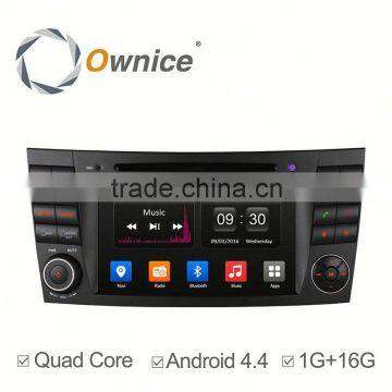 Ownice Android 4.4 dvd multimedia For Benz E200 E220 E240 E270 E280 with GPS Navigation Stereo WIFI 3G Bluetooth DVD