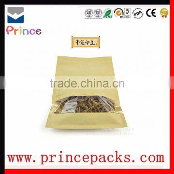 Poly Polyethylene Transparent Grip Zipper Bag Reclosable Press Seal Zipper Bag