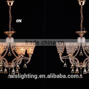Vintage Beautiful Design Good Quality Best K9 Crystal Chandelier for Hotel photo-2