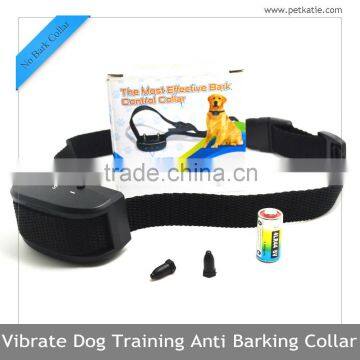 Wholesale Private Label Black Low Cost Vibrate Dog Bark Collars