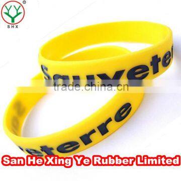 2015 Manufacturer Cheap Silicone Wristbands Bracelet