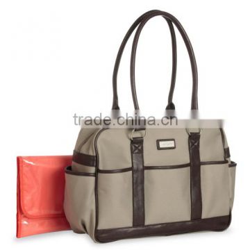 fashion polyester Classic Tote Diaper Bag