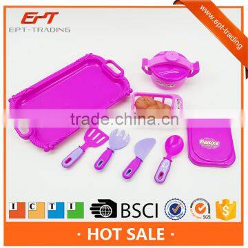 bright color plastic tea set kitchen toys