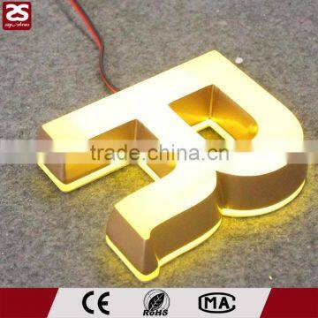 3D acrylic mini signage led store name letters lighted logo signs