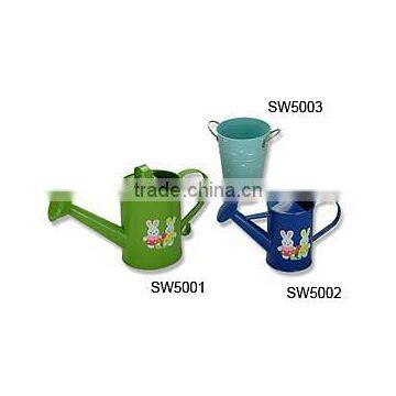 Antique Garden Metal Round / Watering Can / Planter Shower / Watering Pot photo-2