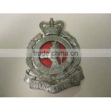 Customzied metal wheel center cap badge