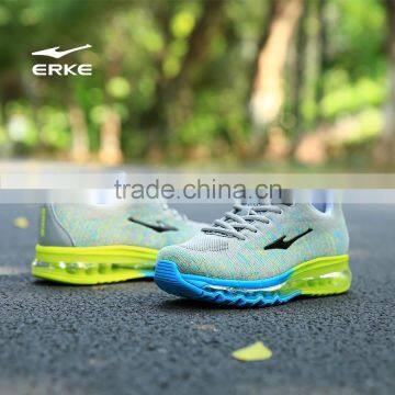 ERKE Dropshipping Knit Mesh Jelly Outsole Women Air Sole Running Shoes Lovers Sneaker photo-6