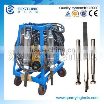 Pneumatic driven hydraulic concrete splitter