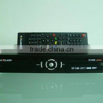 AZclass S1000 PLUS STB with Full HD 1080P + Multi CAS + VFD Display,free IKS NAGRA3 digital receiver