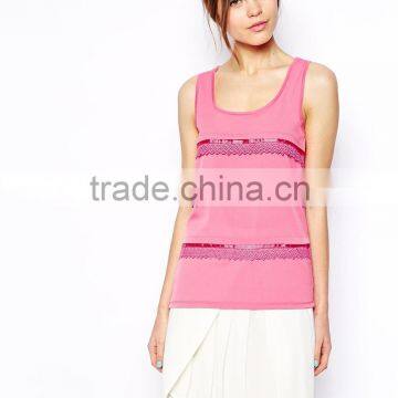 Hot Selling Pink Sleeveless Tank Top For Girls From China Supplier On Alibaba