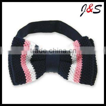 wholesale 100%polyester knit bow tie KB020