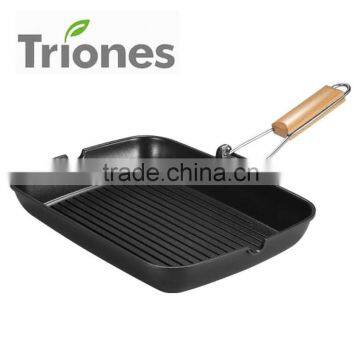 Non-stick Cast Aluminum Grill pan (TR-CA4234)