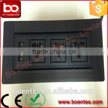 SASO Certificate Office Worktop Manual Rotating Power Outlets/Desktop Flip Up Socket photo-2