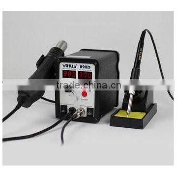 YIHUA 898D hot air smd rework soldering station,2 in 1 Soldering Station