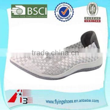 light weight comfortable women weave shoes