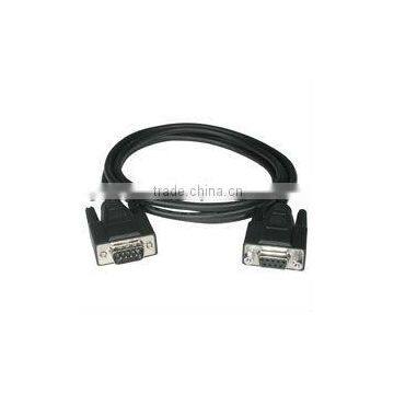 DB 9 M/F Serial Cable Molded