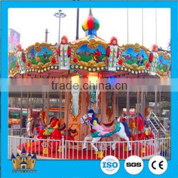 2016 Kids Amusement Parks Luxury Merry go Round Carousel for Sale photo-5