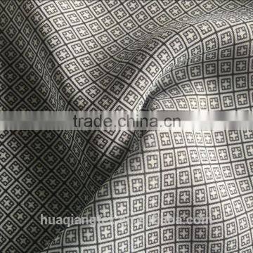 small square print chiffon fabric for men's shirt fabric t shirt fabric tie fabric