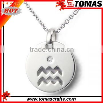 Guangzhou Tomas Stainless Steel Blank Jewelry Stamping Customized Small Metal Logo Tag