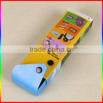 Custom Printed Plastic PP Cartoon Pencil Box With Button photo-5