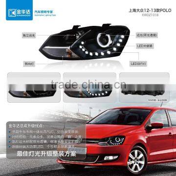 Sunny 2013 headlight car led headlight SVW Polo 12-13