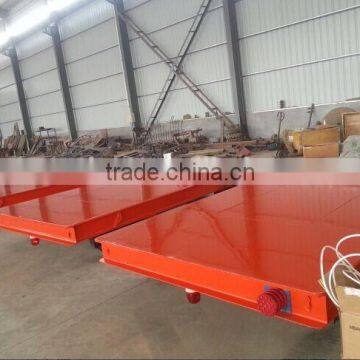 Electrical Transfer Cart With Wheels Platform Transfer Cart on Rails