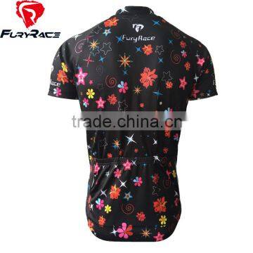 2016 OEM Sublimation Print Manufacturer Custom Quick Dry Blank Cycling Jersey photo-4