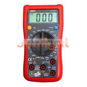 Handheld Digital Multimeter, AC/DC/Resistance/Capacitance UT132D