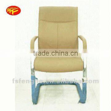 Leather Office Chair electroplate leg G-501[commercial office furniture]