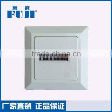 High Quality Mechanical Hour Meter HM-1 with frame white