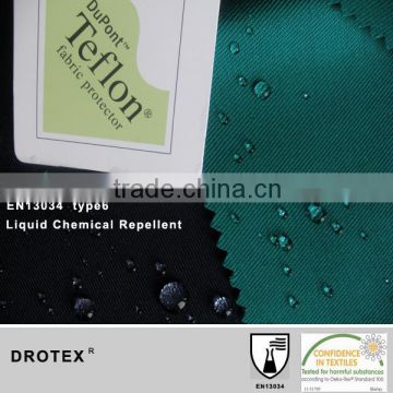 EN14419, EN24920 Hydrocarbon Water Proof Breathable Fabric