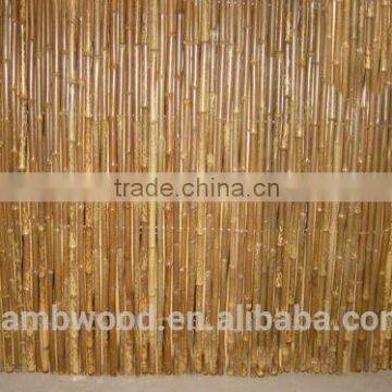 artificial colored fire retardant bamboo fence