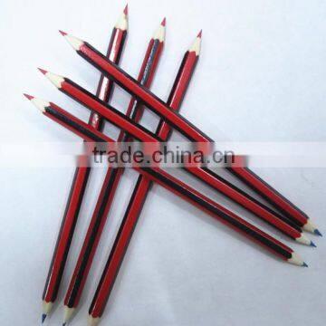 basswood double side different color sharped color pencil