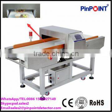 Automatic food metal detector price, food industry conveyor belt metal detector machine PD-500QD