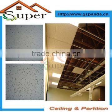 Suspended Waterproof Acoustic Mineral Fiber Ceiling Board RH80 90