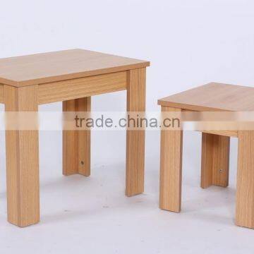 NOAHSION E1 Melamine MDF Table And Stool Could Be Customized