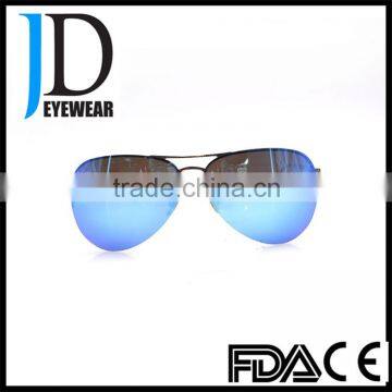 double bridge pilot titanium sunglasses polarized metal