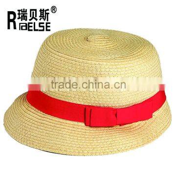 girl fashion banama kids paper beautiful kids straw boater hat