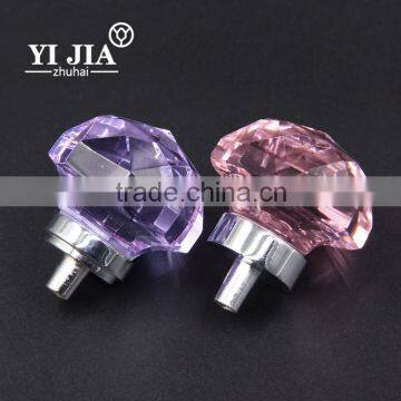 Wholesaler Diamond Dresser Zinc Material Crystal Handle Knob