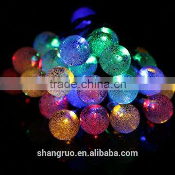 christmas led crystal magic ball light festival ball light solar led garden ball light