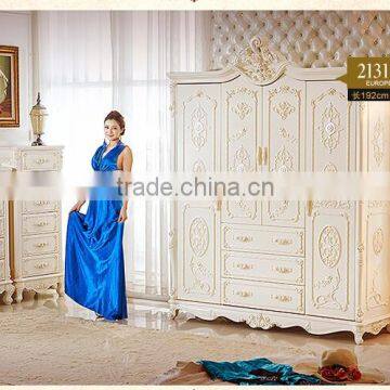 2016 European Style Luxury Wardrobe Closet Italian Closet Wooden photo-2