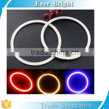 The most popular items car led angel eye cob angel eyes full ring 60mm white yellow blue red